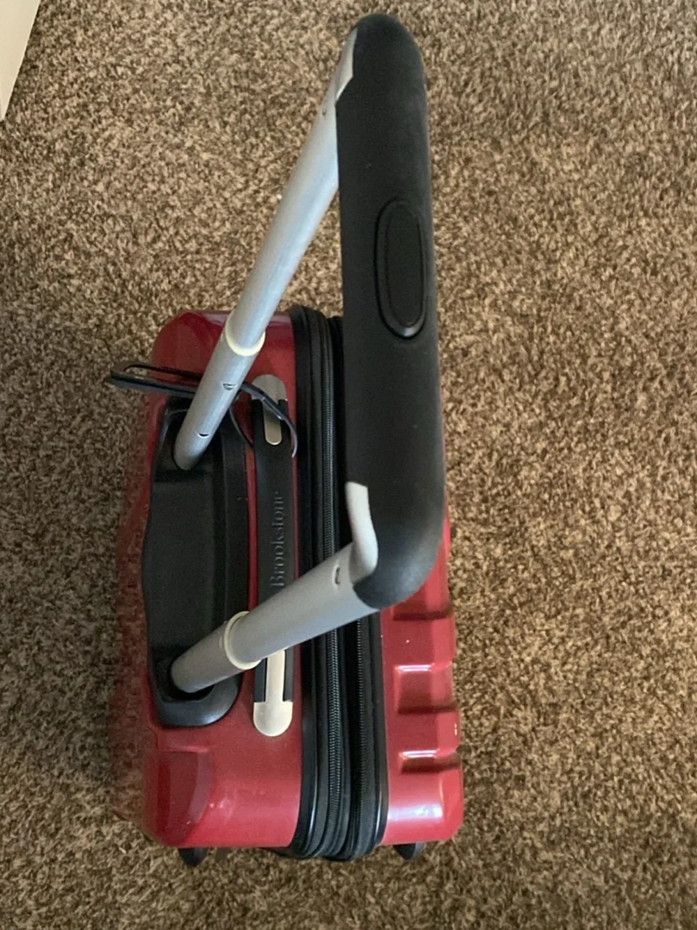 Brookstone hard plastic Suitcase
